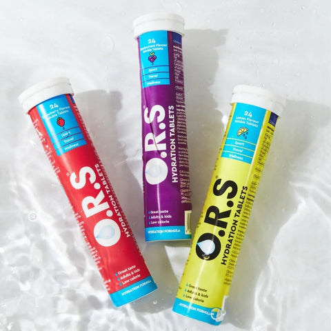 ORS Strawberry 24s + ORS Lemon 24s + ORS Black Currant 24s