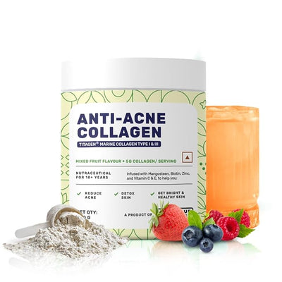 What’s Up Anti Acne Collagen Mixed Fruit Flavour 200g