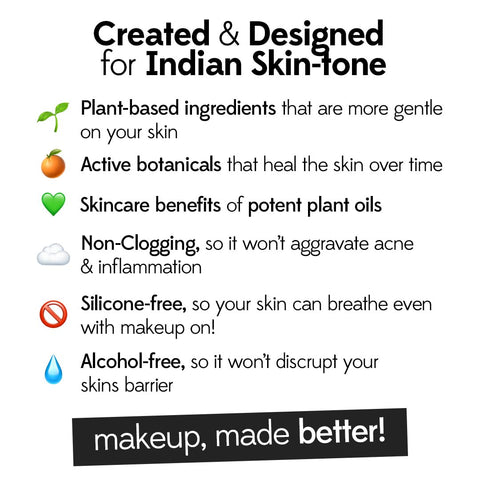 Ruby's Organics Skin Tint Mattifying Liquid Foundation Medium Coverage Matte Finish Breathable Natural 30 ml