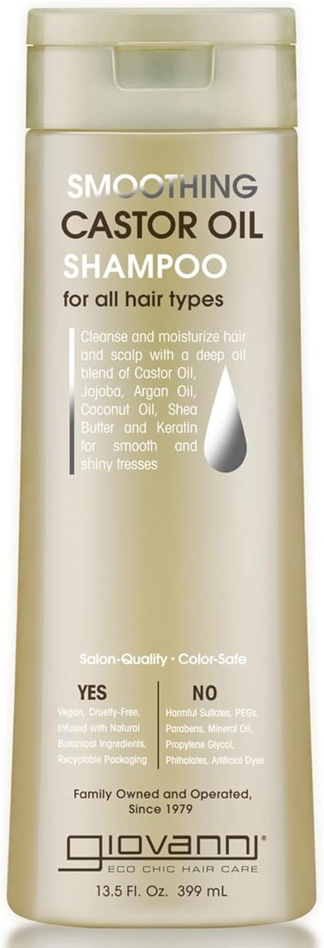 Giovanni Smoothing Castor Oil Shampoo 13.5 Fl