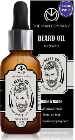 The Man Company 100% Natural Beard Growth Oil (50 ml)
