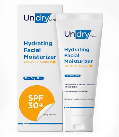 Undry Hydrating Facial Moisturizer 80 ml