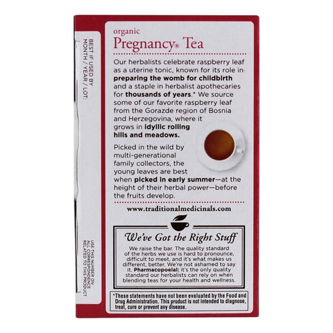 Traditional Medicinal Pregnancy Tea, 16 Teabags