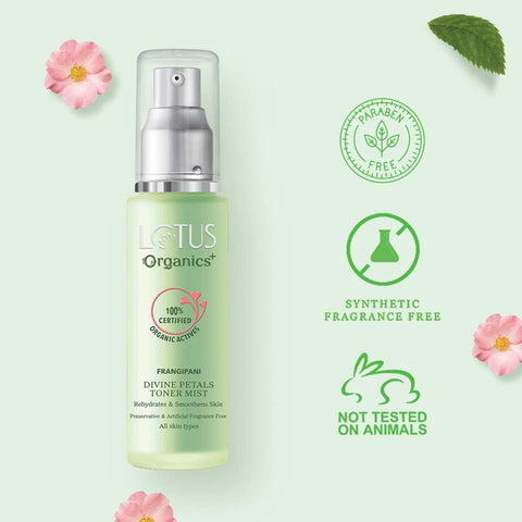 LOTUS Organics+ Divine Petals Toner Mist 50 ml -