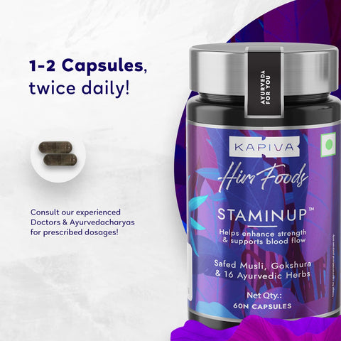 Kapiva Staminup 60 Capsules Pack of 2