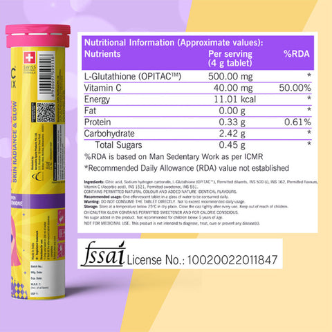Chicnutrix Glow Black Currant 20 tablet