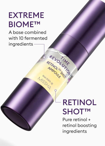 Missha Time Revolution Retinol 500 Shot Amp 10ML – image 4