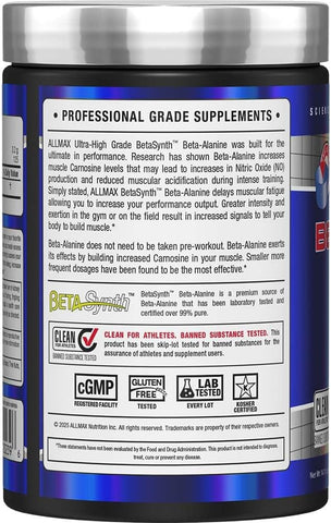 Allmax Nutrition Beta Alanine 400G