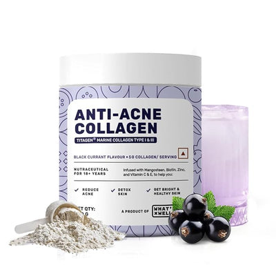 What’s Up Anti Acne Collagen Black Currant Flavor 200g