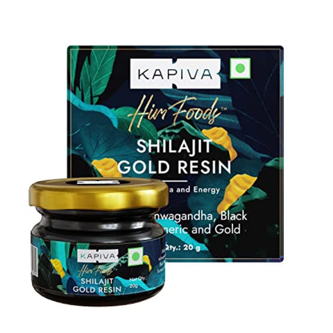 Kapiva Shilajit Gold Resin 20 grams (2/Pack)