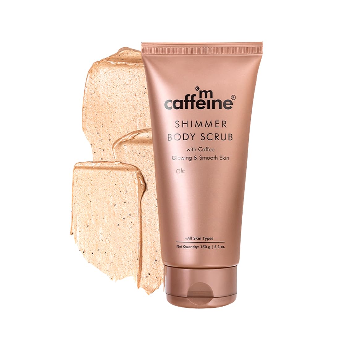 mCaffeine Shimmer Body Scrub with Coffee