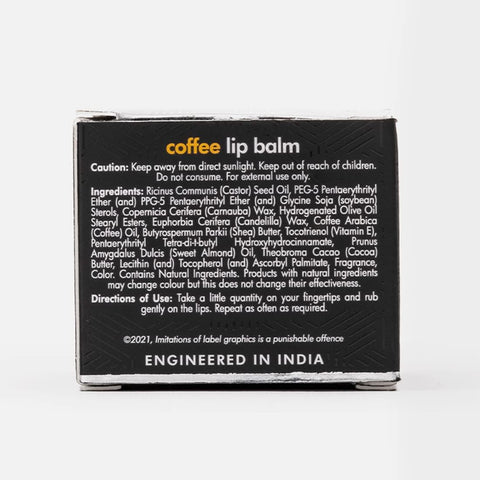 mCaffeine Coffee Lip Balm (12gm)