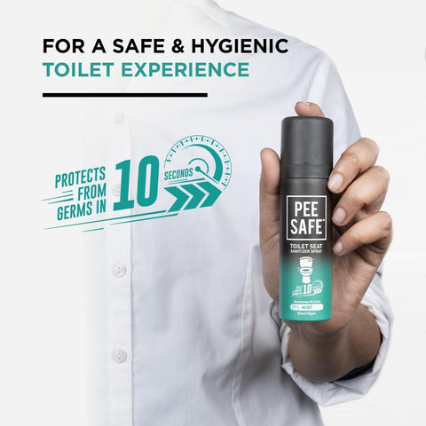 PEE SAFE Toilet Seat Sanitizer Spray Mint 75ml/42gm