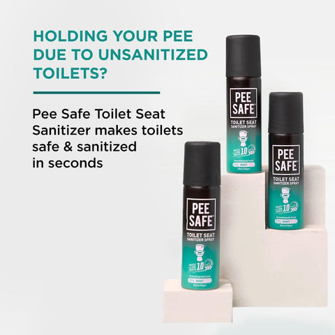 PEE SAFE Toilet Seat Sanitizer Spray Mint 75ml/42gm