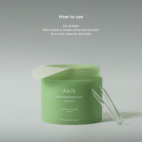 Abib Heartleaf Spot pad Calming touch (75 pads)