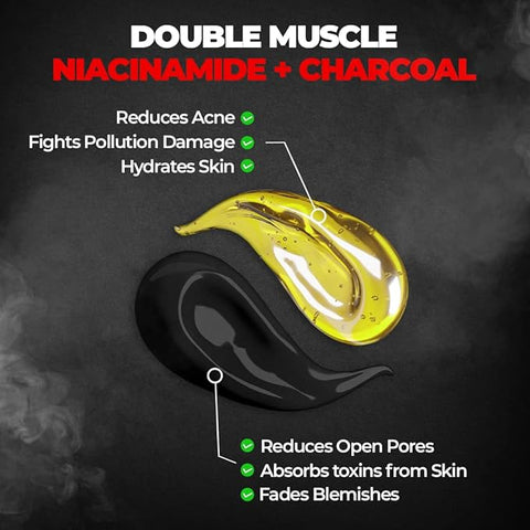 Beardo Charcoal 4-In-1 Giftset For Men Pack Of 4 (Facewash, Peel-Off Mask, Scrub, Soap)