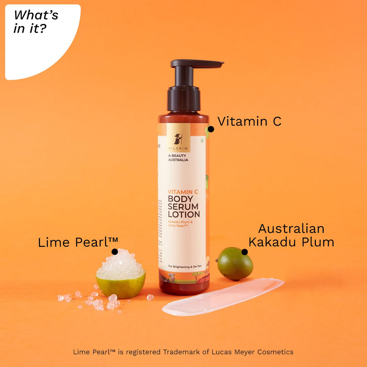 Pilgrim Australian Vitamin C Body Serum Lotion 150ml