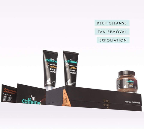 mCaffeine Start Easy Skincare Gift Kit for Men