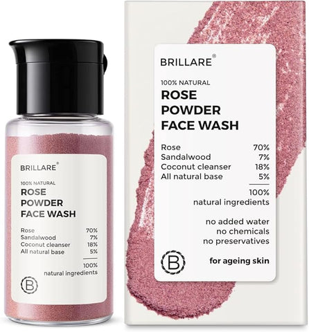 Brillaire Rose Powder Face Wash 30Gm