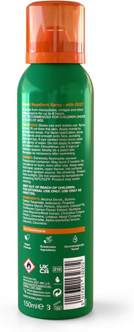 Calypso insect repel deet spray 150ml