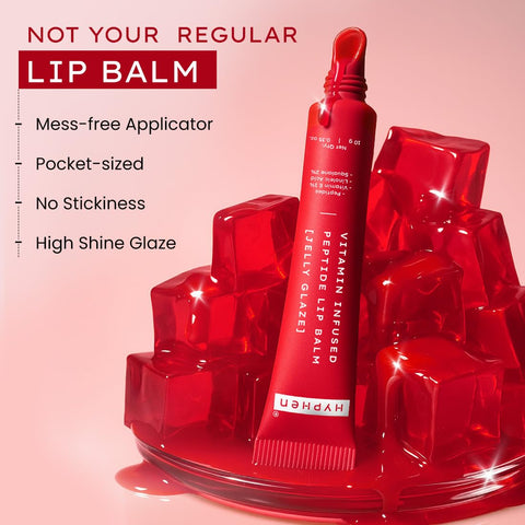 Hyphen Vitamin Infused Peptide Lip Balm [Jelly Glaze] 10g