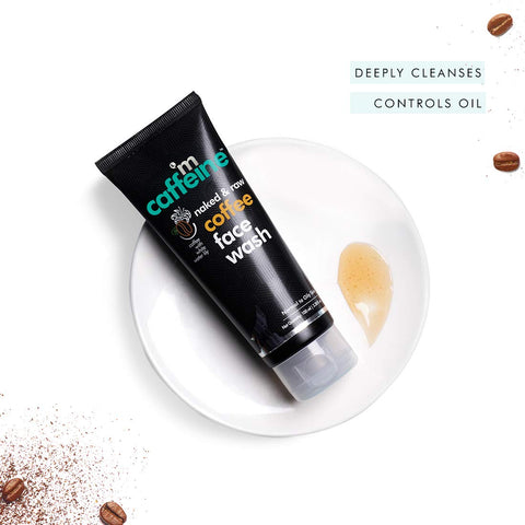 MCaffeine Deep Cleanse, Blackheads Removal Coffee Anti Pollution Kit Face Wash (100ml)