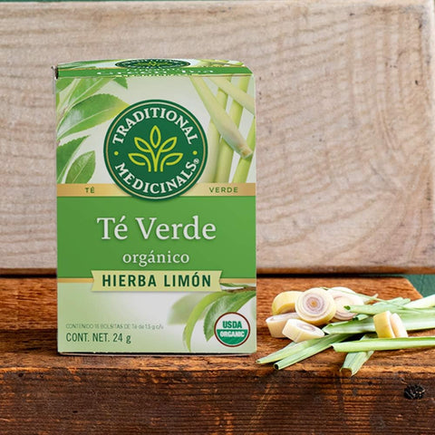 Traditional Medicinals Green Tea Lemongrass 16 Teabags