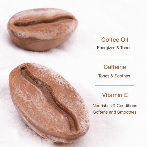 mCaffeine Deep Cleansing Coffee Bathing Bar