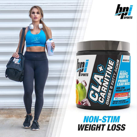 BPI Sports Health CLA + Carnitine Fruit Punch، 50 حصة 
