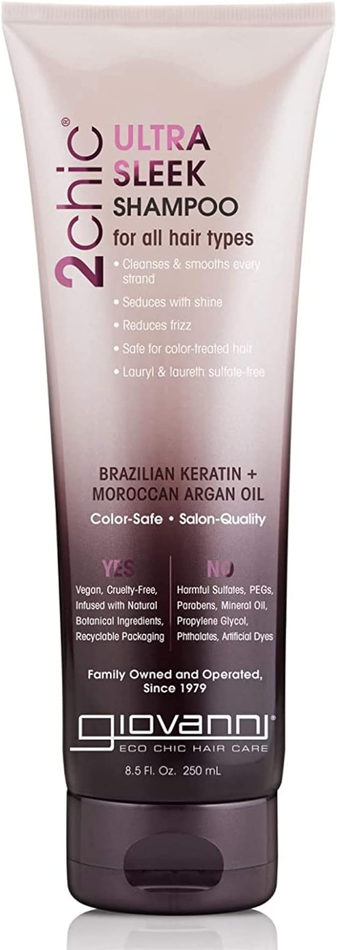 Giovanni 2chic Keratin&argan Ultra-sleek Shampoo