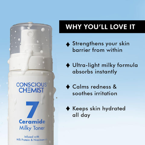Conscious Chemist Hydrating Milky Face Toner | 100ml