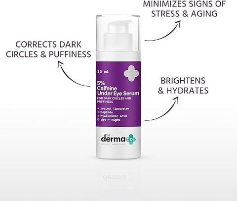 THE DERMA CO 5% Caffeine serum 15 ml