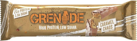 Grenade Protein Bar 12x60g Caramel Chaos (6/case)