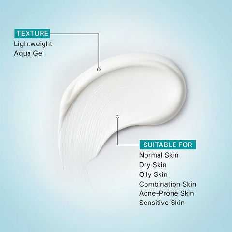 Pilgrim 1% Hyaluronic Acid Aqua Sunscreen Gel SPF 50 PA++++ -50g