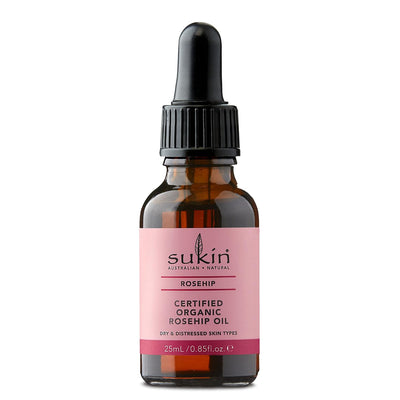 Sukin Certified Organic Rose Hip Oil, 25 Ml