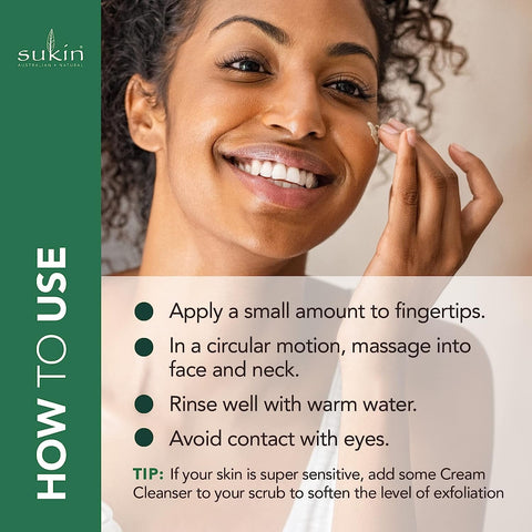 Sukin Revitalising Facial Scrub, 125 Ml