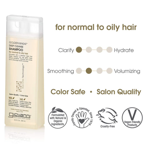 Giovanni GOLDEN WHEAT SHAMPOO 8.5OZ 250ML