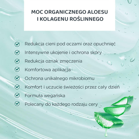Ev Org Aloe+collag Moist.roll-on Eye Cont Model 15ml