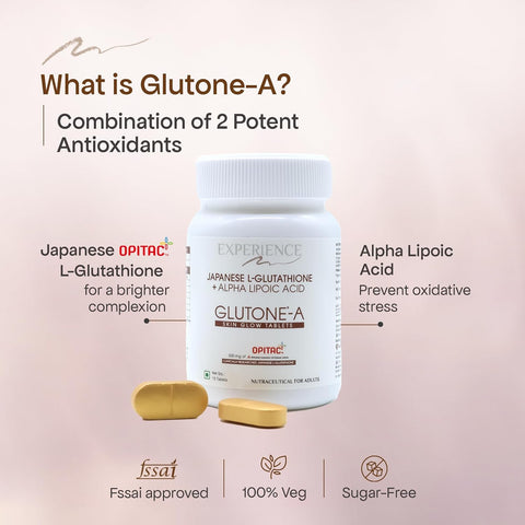 Glutone-A | Japanese Glutathione Tablets 15
