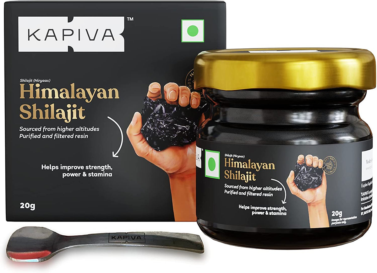 Kapiva Himalayan Shilajit Resin 20 gm Pack of 1