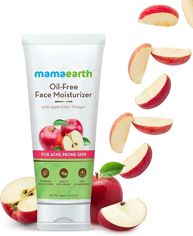 Mamaearth Oil-Free Moisturizer For Face With Apple Cider Vinegar For Acne Prone Skin (80 ML)