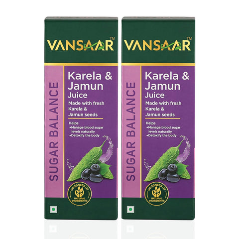 Vansaar Karela Jamun Juice 1 L