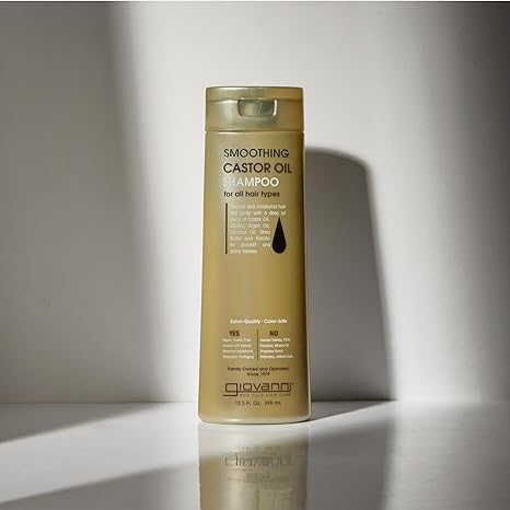 Giovanni Smoothing Castor Oil Shampoo 13.5 Fl