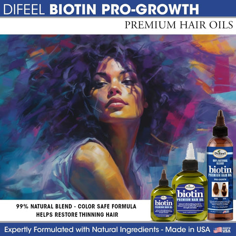 Difeel 99% Natural Biotin Hair Oil 75 Ml