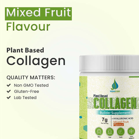 VEDAPURE Plant Based Skin Collagen Builder Supplement