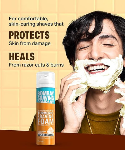 Bombay Shaving Company Turmeric Shaving Foam 264g