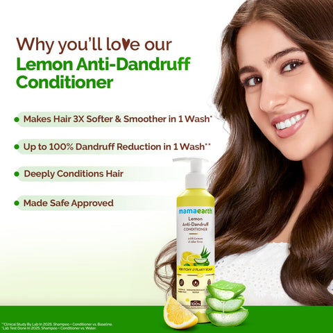 Mamaearth Lemon Anti-Dandruff Conditioner 250 ml