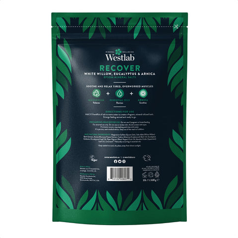 Westlab Recover Bath Salt With Epsom Salt 1Kg