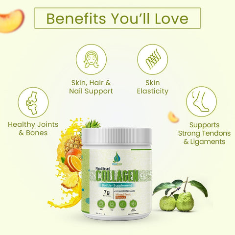 VEDAPURE Plant Based Skin Collagen Builder Supplement