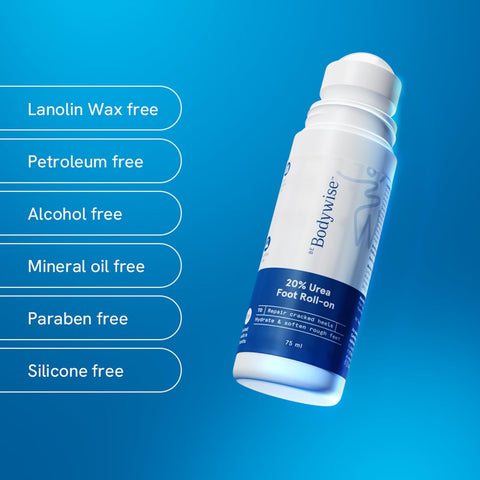 Bebodywise 20% Urea Foot Roll-On 75Ml